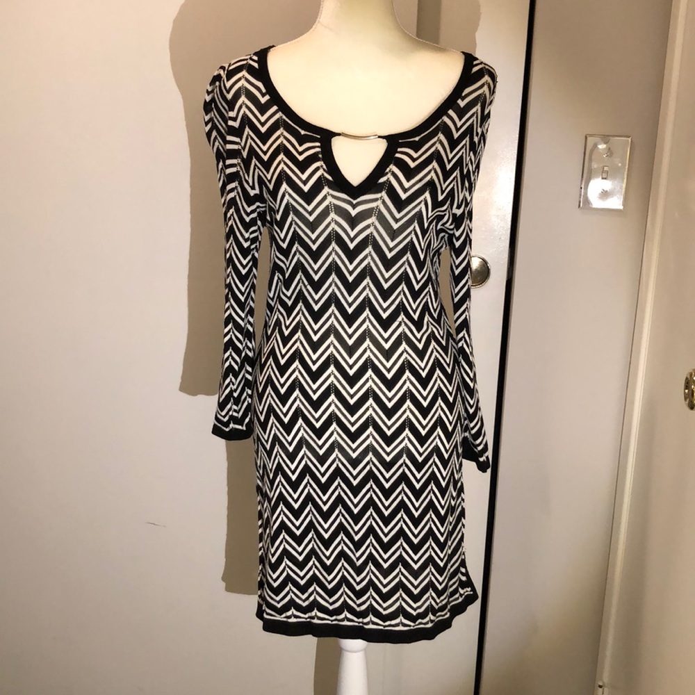 White house black market knit dress
